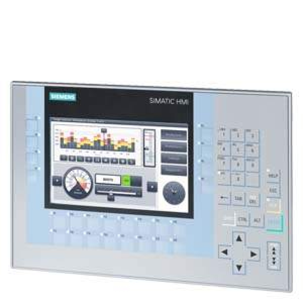 7" Display, 24 VDC, 0.5 A, 12 W, 800 x 480 Resolution, NEMA 4/4X/IP20/IP65, Aluminum Front Panel, MTBF, TFT, Color, HMI Comfort Panel HMI Comfort Panel; Type Color; Operating Voltage 24 Volt DC; Operating Current 0.5 Amp; Power Rating 12 Watt; Operator Interface Type Keypad; Display Type TFT; Display Size 7 Inch; Resolution 800 x 480; Backlight Type MTBF; Application Memory 12 Megabyte Flash/RAM; Number of Function Keys 24; Communication Port Type PROFINET, PROFIBUS/MPI, USB, RS-422/RS-485; Operating Temperature 0 to 50 Deg C; Enclosure NEMA 4/4X, IP20/65; Material Aluminum (Front Panel); Mounting Vertical; Approval UL (Canada and US), CE, KC; RoHS Compliant; OS Windows CE 6.0; Software WINCC Comfort/Advanced/Professional V11; Number of Colors 16777216