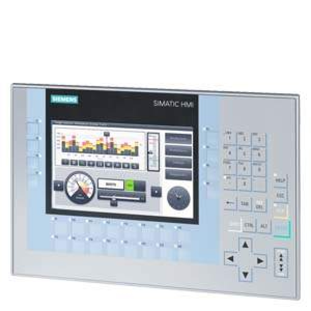 7" Display, 24 VDC, 0.5 A, 12 W, 800 x 480 Resolution, NEMA 4/4X/IP20/IP65, Aluminum Front Panel, MTBF, TFT, Color, HMI Comfort Panel HMI Comfort Panel; Type Color; Operating Voltage 24 Volt DC; Operating Current 0.5 Amp; Power Rating 12 Watt; Operator Interface Type Keypad; Display Type TFT; Display Size 7 Inch; Resolution 800 x 480; Backlight Type MTBF; Application Memory 12 Megabyte Flash/RAM; Number of Function Keys 24; Communication Port Type PROFINET, PROFIBUS/MPI, USB, RS-422/RS-485; Operating Temperature 0 to 50 Deg C; Enclosure NEMA 4/4X, IP20/65; Material Aluminum (Front Panel); Mounting Vertical; Approval UL (Canada and US), CE, KC; RoHS Compliant; OS Windows CE 6.0; Software WINCC Comfort/Advanced/Professional V11; Number of Colors 16777216