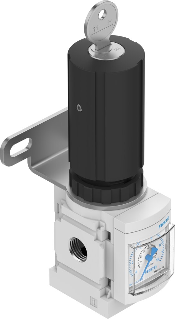 8190238-MS4-LR-1/4-D6-E11-WR Regülatör - Görsel 3