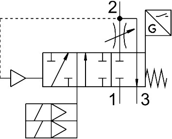 611497-MS6-SV-1/2-E-10V24-SO-A4-MP1-WPB-UL1 Basınçlandırma ve hava Tahliye Valfi - Görsel 2