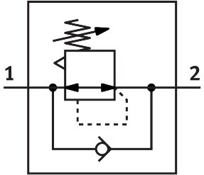 8190233-MS4-LR-1/8-D5-VS-OS-WR Regülatör - Görsel 2