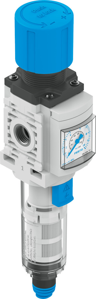 8098264-MS4-LFR-1/4-D6-E-P-VC-AG-BAR-B Filtre-Regülatör - Görsel 4