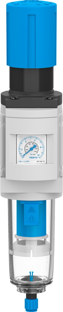 8098304-MS6-LFR-1/2-D6-E-P-M-AG-BAR-B Filtre-Regülatör - Görsel 6