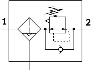 8098306-MS6-LFR-1/2-D6-E-P-VC-A8-B Filtre-Regülatör - Görsel 2