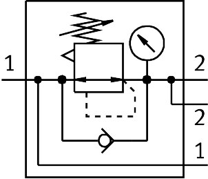 530330-MS6-LRB-1/2-D6-AS-BD-Z Regülatör - Görsel 2