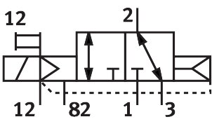 575476-VUVS-L25-M32C-AZD-G14-F8-1C1 Selenoid Valf - Görsel 2