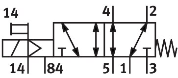 575510-VUVS-L25-M52-MZD-G14-F8 Selenoid Valf - Görsel 2