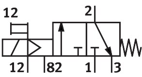 8035170-VUVS-LT25-M32C-MZD-G14-F8-1C1 Selenoid Valf - Görsel 4