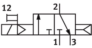 8043217-VUVS-LK25-M32C-AD-G14-1B2-S Selenoid Valf - Görsel 4