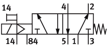 8036691-VUVS-LT30-M52-MZD-G38-F8-1B2 Selenoid Valf - Görsel 4